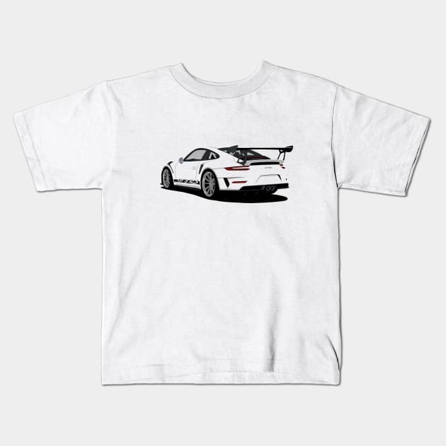 GT Car Kids T-Shirt by srk14105